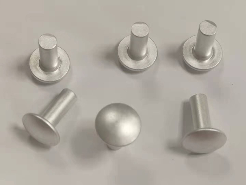 Pure aluminum nails