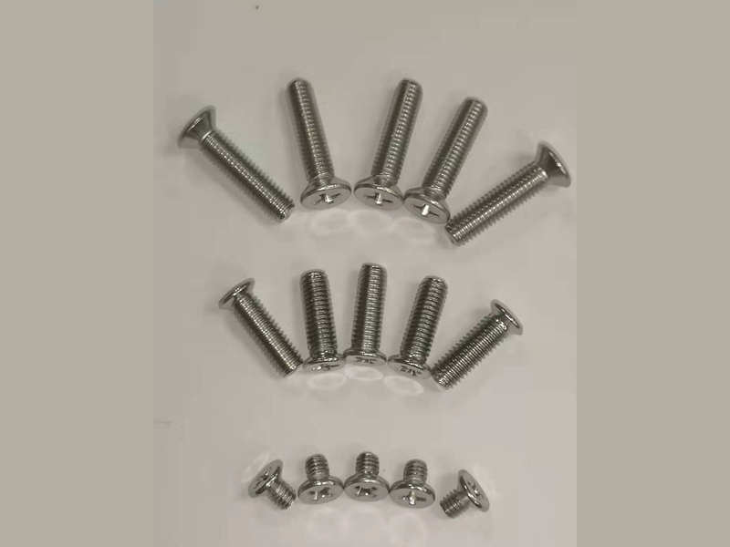 Stainless steel cross countersunk head machine wire
